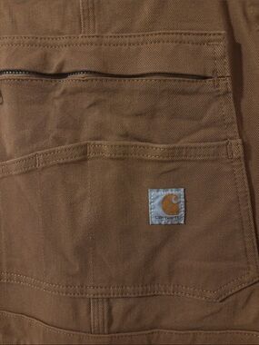 Carhartt Women’s Medium Brown Duck Canvas Bib Overalls